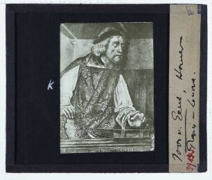 Justus van Gent, Homer (Paris, Louvre),Justus van Gent u Berruguete, Zyklus der uomini famosi