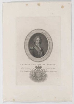 Bildnis des Charles Philippe de France