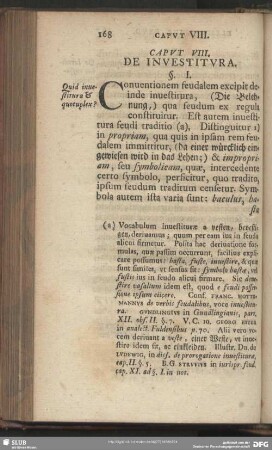 Caput VIII. De Investitura