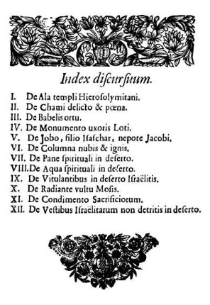 Index discursuum.