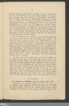 2. Kapitel. Die Kämpfe der Deutschen gegen die Slaven 700-1030