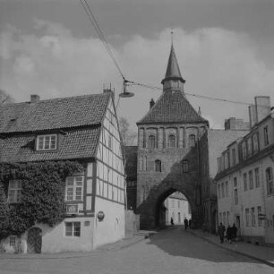 Stralsund. Kütertor, Feldseite