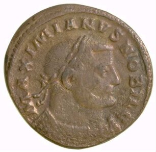 Münze, Follis, 303 - 305