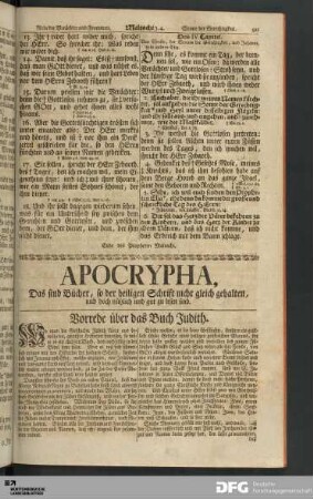 Apocrypha