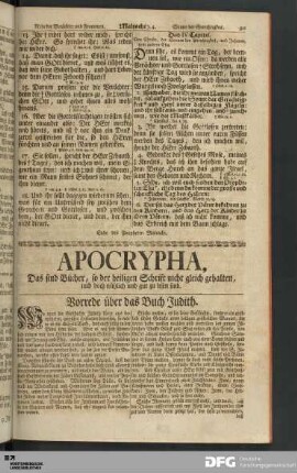 Apocrypha