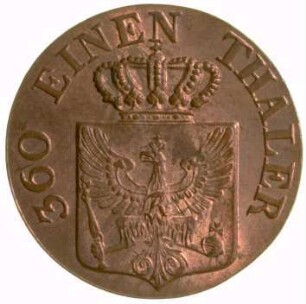 Münze, Pfennig, 1837