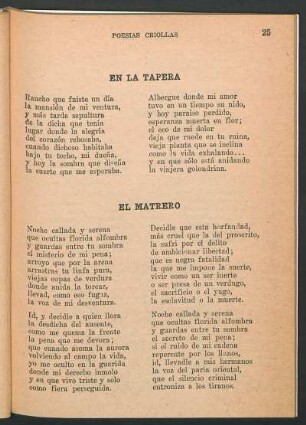 El matrero
