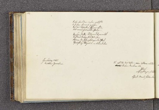 Christian Martin Hudtwalcker. – Hamburg, 28.01.1780