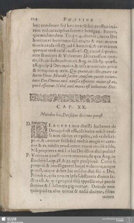 Cap. XX. Mundus hic, Dei filius dici non potest