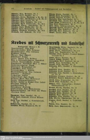 Krebes mit Schwarzenreuth und Kandelhof