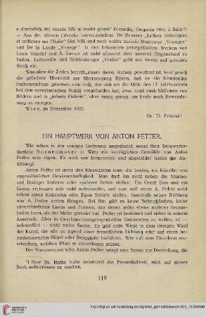 1: Ein Hauptwerk von Anton Petter