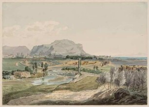 Ansicht von Palermo mit dem Monte Pellegrino