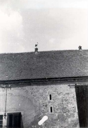 Bauernhof in Brohna : Bauwesen - Wirtschaftsgebäude und Gehöfte. Ort: Bronjo / Brohna. In einem Gehöft.