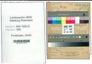 Entnazifizierung Ulrich Forstmann , geb. 26.05.1916 (Arzt)