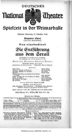 Die Entführung aus dem Serail