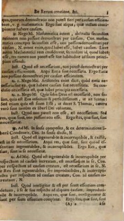 Liber argumentationum super praecipuas theologiae difficultates, 2. De rerum creatione etc.
