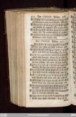 Der CXXVII. Psalm. 127.