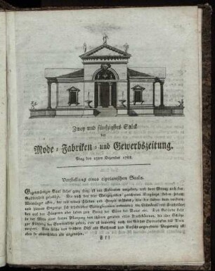 Zwey und fünfzigstes Stück. Prag den 25ten Dezember 1788.