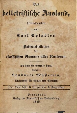 Londoner Mysterien : ein Sittengemälde, 13/16