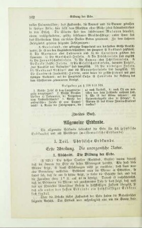 I. Teil. Physische Erdkunde