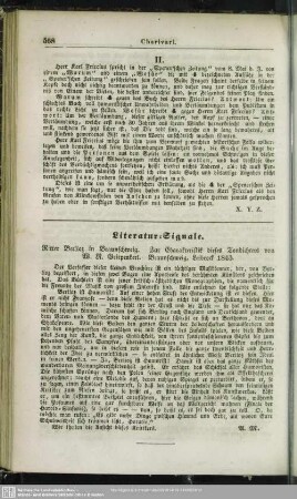Literatur-Signale