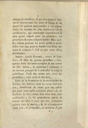 Adresse présentée par la veuve Gas & ses six enfans, à l'Assemblée nationale