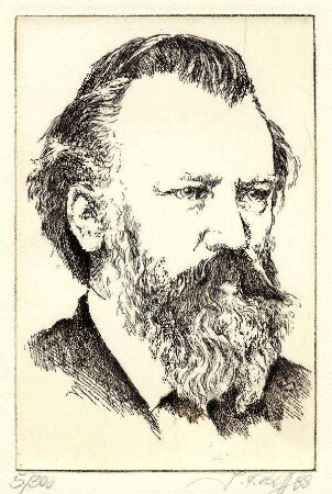 Bildnis von Johannes Brahms (1833-1897)