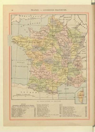 FRANCE. - ANCIENNES PROVINCES