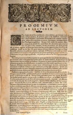 Doctoris Francisci Svarez Granatensis, E Societate Iesv ... Pars ... Summae Theologiae de Deo rerum omnium Creatore : In tres praecipuos tractatus distributa, ..., 2,1. De Angelis hoc volumine continetur