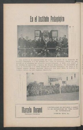 En el Instituto Pedagógico