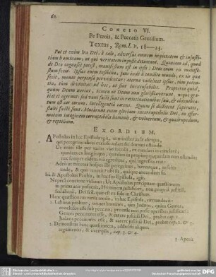 Concio VI. Pe Poenis, & Peccatis Gentilium