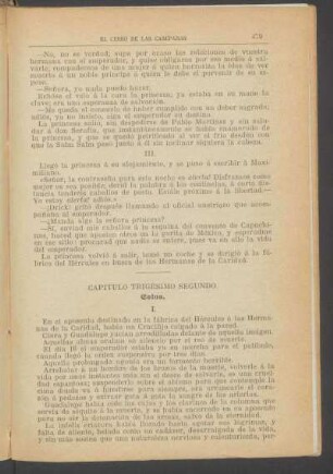 Capítulo trigésimo segundo. - Celos.