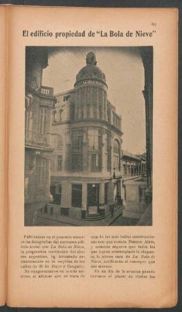 El edificio propiedad de "La Bola de Nieve"