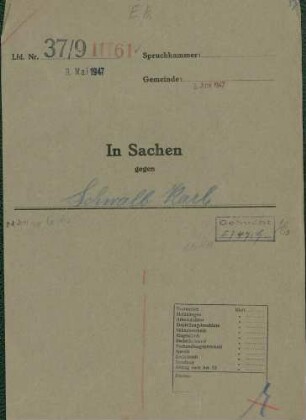 Schwalb, Karl