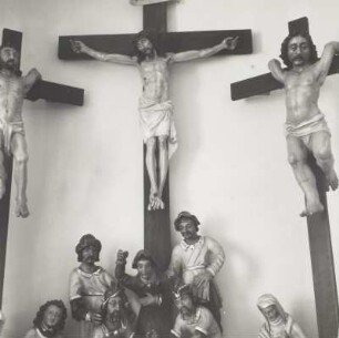 Kreuzigungsgruppe: Christus am Kreuz