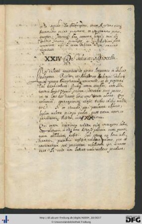 [fol. 19] De iudiciario processu
