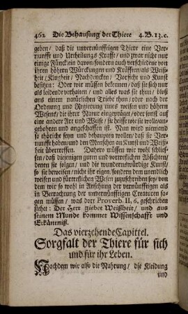 Das vierzehende Capittel. [bis] Das funfzehende Capittel.