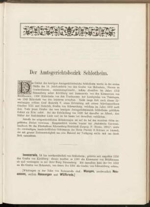 [Amtsgerichtsbezirk Schlotheim.]