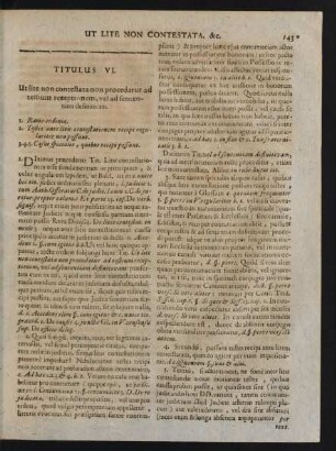 Titulus VI.