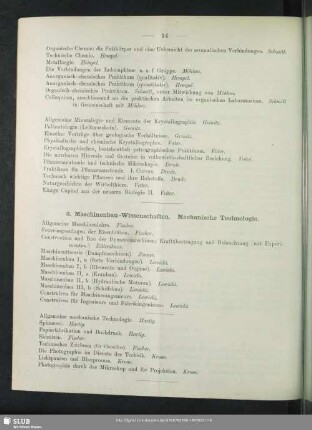 3. Maschinenbau-Wissenschaften. Mechanische Technologie