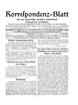 Die groben Fehler in Herrn Schröders Berechnung der normalen Wartezeit im höheren Lehrerstande