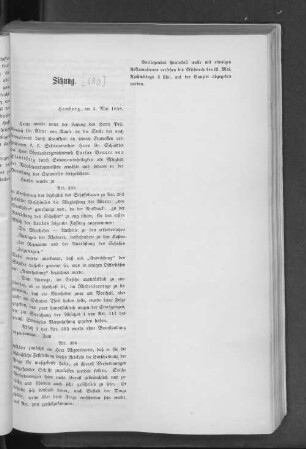 Sitzung. [180]