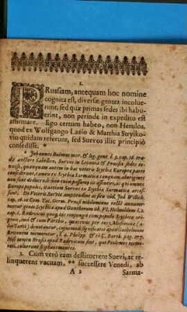Annotata Ad Res Prussorum, Conradi Samuelis Schurtzfleisch