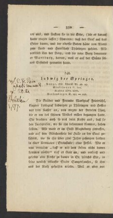 546. Ludwig der Springer.