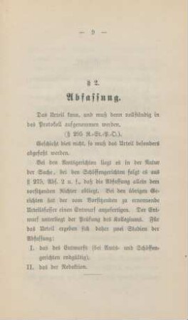 Abfassung.