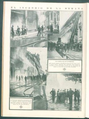 El incendio de la semana