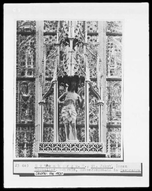Zwölfbotenaltar, Altarschrein mit dem Schmerzensmann