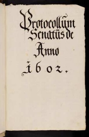 Acta Senatus 1602-1605