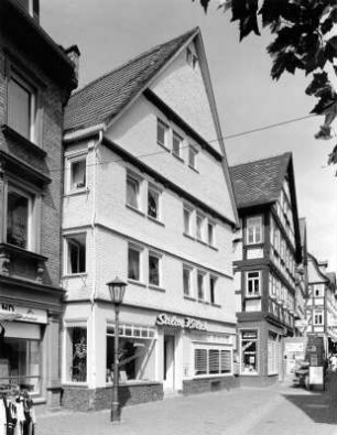 Wohn- und Geschäftshaus; Alsfeld, Obergasse 8