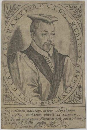 Bildnis des Nicolaus Abrahamus